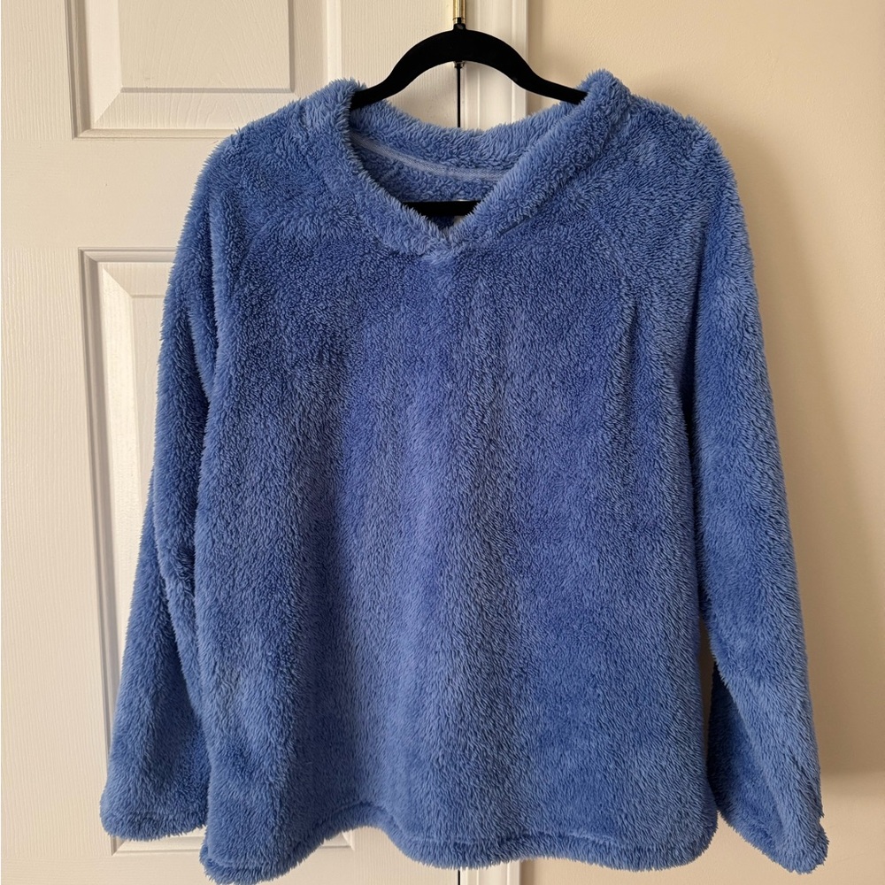 Cuddl Duds Cozy Blue Women's Sweater